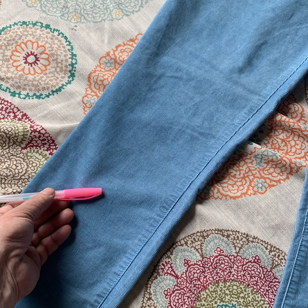Peter Millar Corduroy Baby Blue Pants 8 EUC - Picture 8 of 9